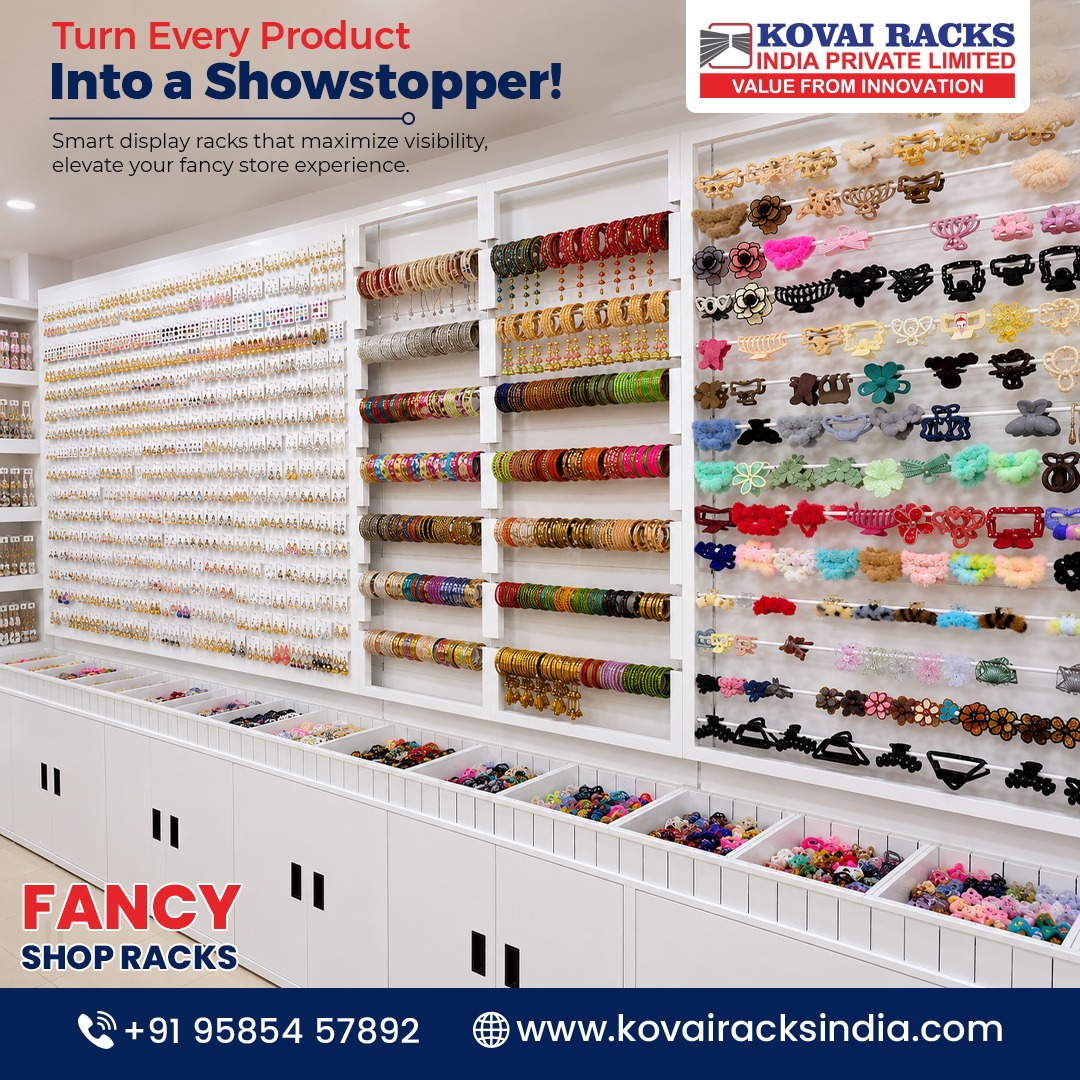 Gift Shop Racks Manufacturer in Coimbatore â€“ Durable & Customized Display Solutions
